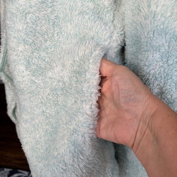 *NWT* Soft Surroundings Soft Blue Cozy Up Cardi Size L - Cozycore, Cabincore - Picture 6 of 10